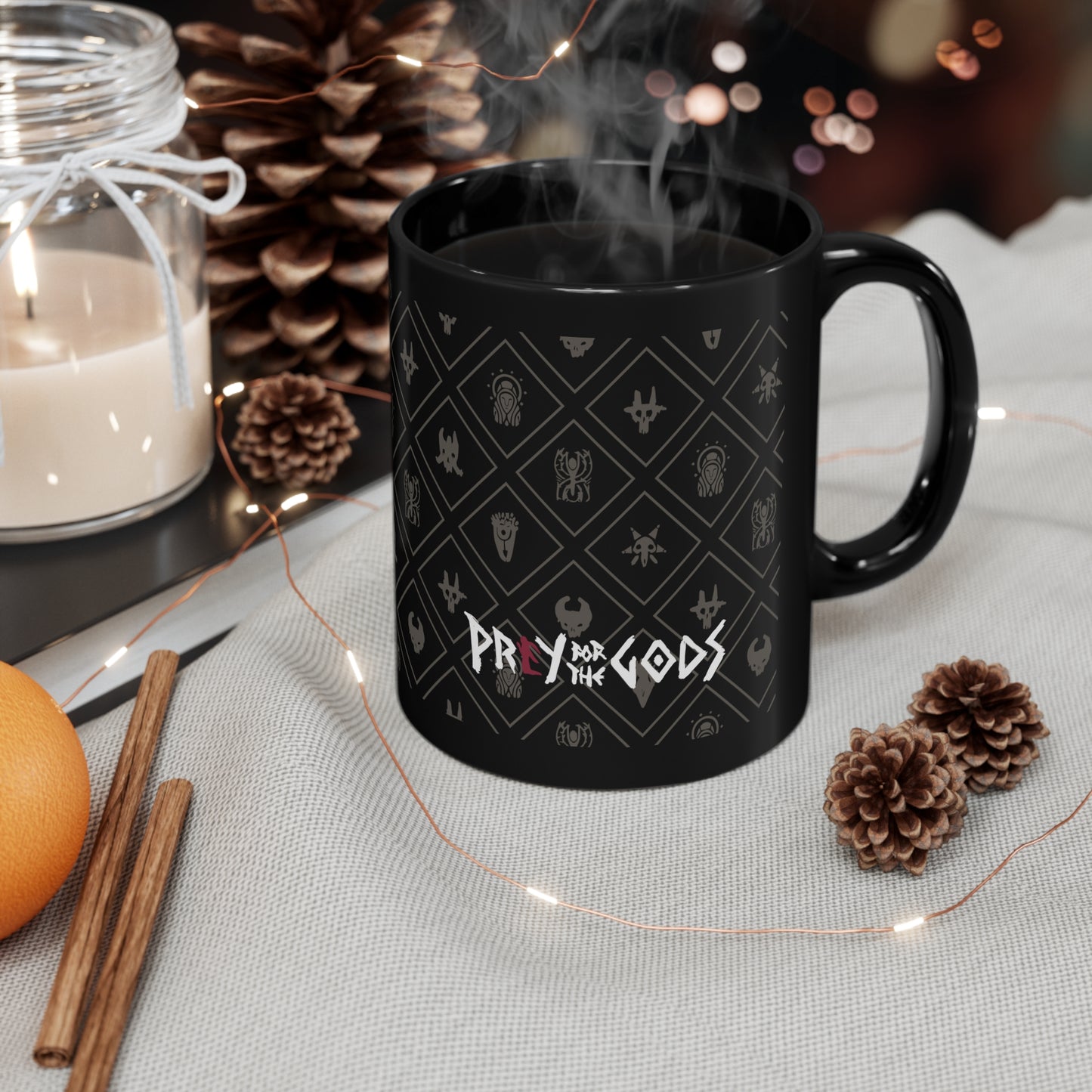 Praey for the Gods 11oz Black Mug