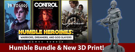 Heroine 3D Print Now Available