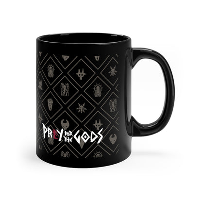 Praey for the Gods 11oz Black Mug