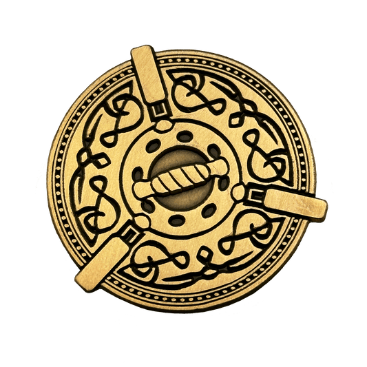 Praey for the Gods Sigil - Antique Die Struck Pin